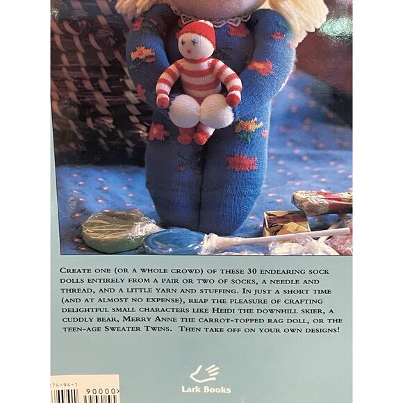 Sock Doll Workshop: 30 Delightful Dolls to Create and Cherish Hardback Book - Picture 3 of 7